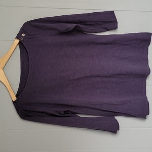 Loft 3 quarter length sleeve shirt